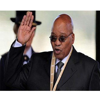 Zuma sworn in as South Africa's President for second term